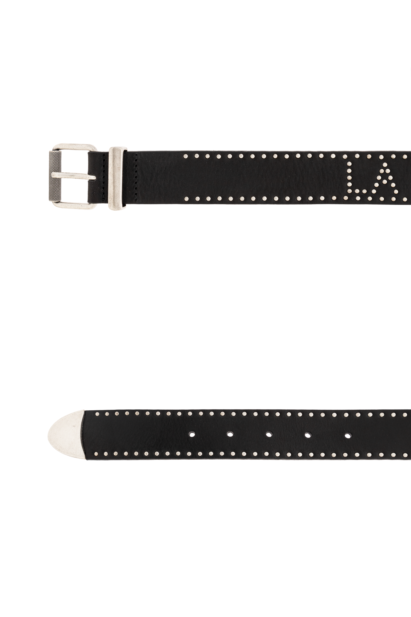 Palm Angels Leather belt with studs | Men's Accessories | Vitkac Palm Angels Leather belt with studs | Men's Accessories | Vitkac